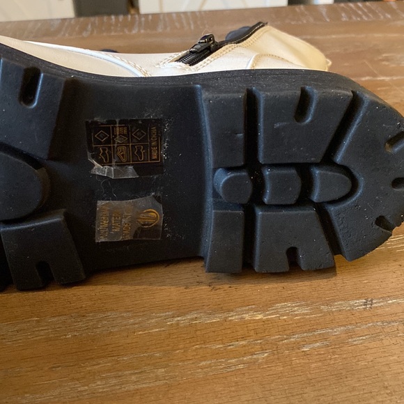 SHEIN White Combat Boots - Picture 12 of 14